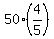 50%2A%284%2F5%29