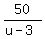 50%2F%28u-3%29
