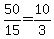 50%2F15+=+10%2F3