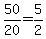 50%2F20+=+5%2F2
