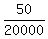 50%2F20000