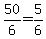 50%2F6=5%2F6