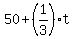 50+%2B+%281%2F3%29%2At