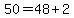 50+=+48+%2B+2