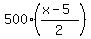 500%2A%28%28x-5%29%2F2%29