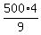 500%2A4%2F9