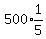 500%2Aexpr%281%2F5%29