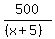500%2F%28%28x%2B5%29%29