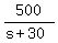 500%2F%28s%2B30%29