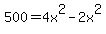 500+=+4x%5E2-2x%5E2+