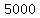 5000