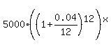 5000%2A%28%281%2B0.04%2F12%29%5E12%29%5Ex