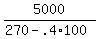 5000%2F%28270-.4%2A100%29