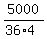5000%2F%2836%2A4%29