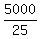 5000%2F25