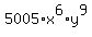5005%2Ax%5E6%2Ay%5E9