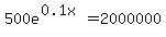 500e%5E%280.1x%29+=+2000000