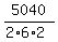 5040%2F%282%2A6%2A2%29