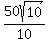 50sqrt%2810%29%2F10
