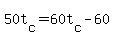 50t%5Bc%5D+=+60t%5Bc%5D+-+60