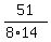 51%2F%288%2A14%29