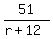 51%2F%28r%2B12%29