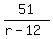 51%2F%28r-12%29