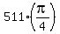 511%2A%28pi%2F4%29