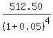 512.50%2F%281%2B0.05%29%5E4