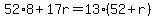 52%2A8%2B17r=13%2852%2Br%29