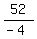 52%2F%28-4%29