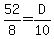 52%2F8=D%2F10