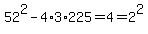 52%5E2-4%2A3%2A225=4=2%5E2