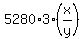 5280%2A3%2A%28x%2Fy%29