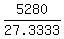 5280%2F27.3333