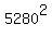 5280%5E2