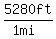 5280ft%2F%281mi%29