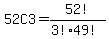 52C3+=+52%21+%2F+%283%21+%2A+49%21%29