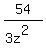 54%2F%283z%5E2%29%29