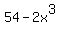 \"54-2x%5E3\"