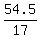 54.5%2F17