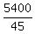 5400%2F45