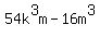 54k%5E3m-16m%5E3