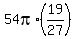 54pi%2A%2819%2F27%29