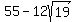55-12sqrt%2819%29