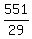 \"551%2F29\"