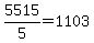 5515%2F5=1103