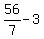 56%2F7+-+3