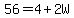 56=4%2B2W
