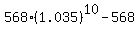 568%2A%281.035%29%5E10-568